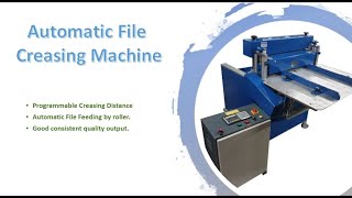 Automatic File Creasing Machine New