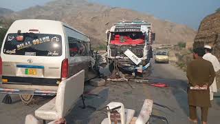 Jamrud sorkmar Road traffic accident dealt by Rescue 1122/ ضلع خیبر جمرود سورکمر حاثہ