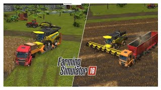 Fs16 Buğday hasadı / wheat harvest Farming simulator 16