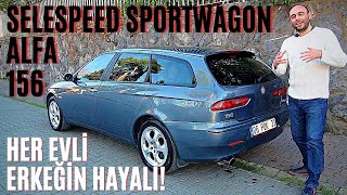 Alfa Romeo 156 SW 2.0 Selespeed (2003) Gelmiş geçmiş en güzel station bu olabilir mi?