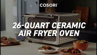 Easy Cooking & Easier Cleanup | 13-in-1 Ceramic Air Fryer Oven by COSORI®