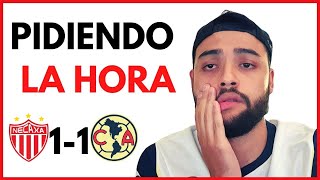 ¡13 AÑOS SIN GANAR EN EL VICTORIA! Reacciones Necaxa 1-1 America