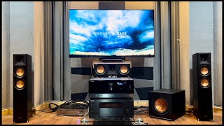 KLIPSCH R-101SW / Yamaha RX-A4A + Klipsch / Test Dolby Atmos Demonstration Disc 2014