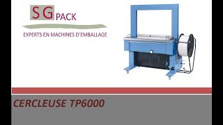 Cercleuse automatique économique modèle TP6000