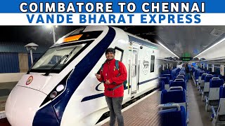 Coimbatore Chennai Vande Bharat Express | Coimbatore To Chennai Vande Bharat Train | Vande Bharat