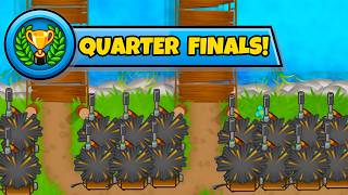 The META is BANNED?! Quarter Finals of the Pro Tournament! (Bloons TD Battles)