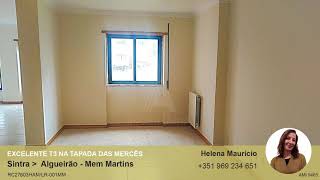 EXCELENTE T3 TAPADA DAS MERCÊS | VENDA 175 000 € novo