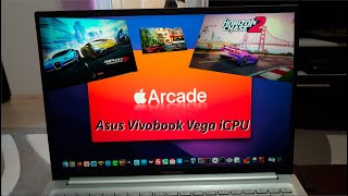 Apple arcade Top 3 Racing games on Asus Vivobook hackintosh Ryzen 5800h (vega iGPU beta driver)