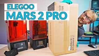 Was live: Unboxing the FAST Resin 3D Printer - Elegoo Mars 2 Pro (monocrome LCD!)