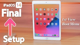 iPadOS 14 Setup Preview | iPad OS 14 Official Release Boot Menu