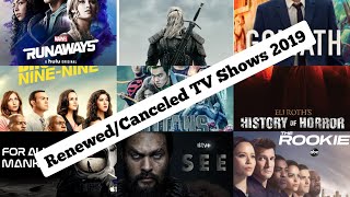 Canceled and Renewed TV Shows 2019 - 2020