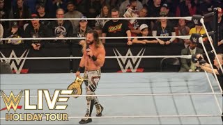 Seth Rollins shoots on CM Punk at WWE HOLIDAY TOUR SUPERSHOW 11/26/23