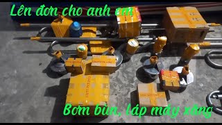 Láp máy xăng và bơm bùn cho anh em lh 0376.224.169 hoặc zalo e bằng