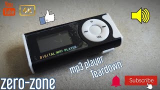 Mp3 LCD Screen Player With FLASH LIGHT  |  Teardown Chinese Mp3 Player