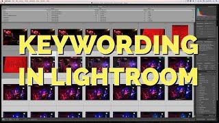 An overview of Keywording in Lightroom Classic & earlier.