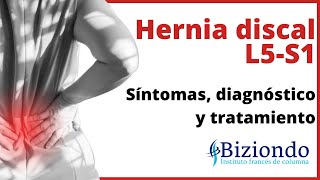 🩺 ¿Cómo saber si tengo una HERNIA DISCAL en L5  S1? 😖 Síntomas y Tratamiento︱ Biziondo