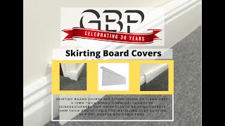 UPVC Skirting Board Cover - General Building Plastics - GBP - Info - Home Improvements