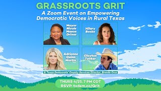 Grassroots Grit: Empowering Democratic Voices in Rural Texas