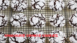 Chocolate Crinkles Easy Recipe