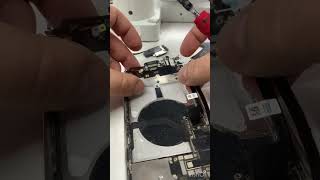 iPhone 12 Pro Max charging port charging dock replacement #repair #apple #iphone #asmr