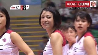 NEC Red Rockets - Akari OUMI from Japan to 2016 AVC Women's Club Volleyball Championship