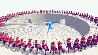 100X HARPOONS VS EVERY UNIT IN THE GAME - TOTALLY ACCURATE BATTLE SIMULATOR