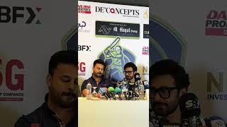 Faisal Qureshi Press Conference || #shortvideo #contentshoot #cricket #contentcreator #love