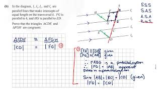 LCHL Revision Question 16 -  Geometry