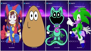 Pomni Digital Circus Animation VS Pou Animation VS CatNap Animation VS Sonic