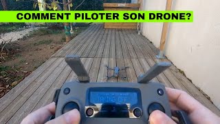 Débuter avec un drone dji -  Les commandes d'un drone- Dji mavic 2 pro