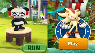 Tag with Ryan Combo Panda vs Sonic Dash Super Shadow New Character Unlocked Update All Characters