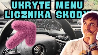 Ukryte menu licznika Skody #Superb #Octavia #Kodiaq #Karoq #fabia #diy #fyp #mechanic