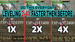 Tips Fast Leveling 2x-4x Faster then Before