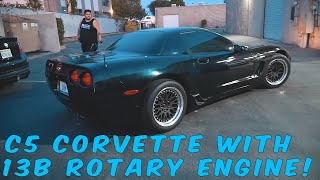 C5 Corvette with a Rotary Engine | Off-Road Vanlife Event