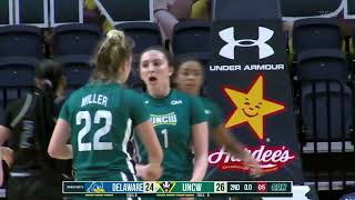 UNCW WBB Highlights vs Delaware | 3-07-24