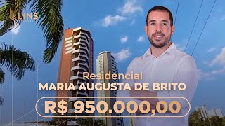 Apartamento no Residencial Maria Augusta de Brito - 1 por andar - no Bairro Mirante - Campina Grande