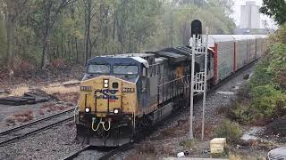 UP Power at Marion Ohio on a wet Saturday in October