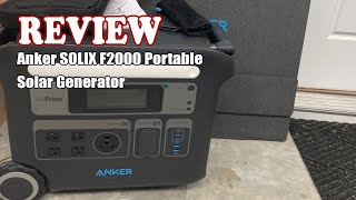 Anker SOLIX F2000 Portable Solar Generator - Review 2024