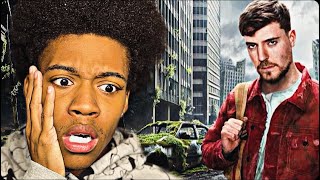 TRE REACTS TO MR. BEAST SURVIVING AN ABANDONED CITY!!