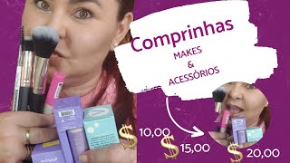 COMPRINHAS DE MAQUIAGEM 💄🤑*Baratinhas*✨- CANAL MAKE DO DIA