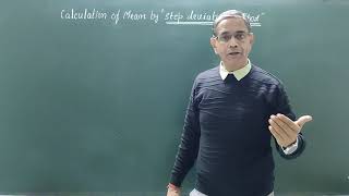 Calculation of Mean by Step Deviation Method