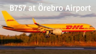 Planespotting┃Live ATC┃B757-236 Departing out of Örebro Airport (ORB/ESOE)