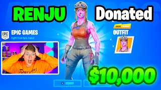 Buying Streamers Every Skin In Fortnite...