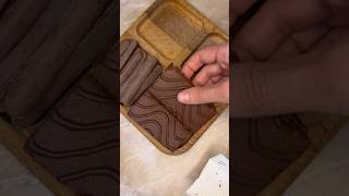 Filling Platter with Sweets 🍫🤤 ASMR #shorts #satisfying #chocolate