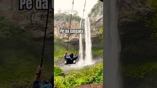 E aí, tem coragem de subir no balanço do passeio Pé da Cascata, em Canela?