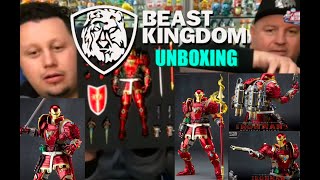 Beast Kingdom Dynamic 8ction Heroes Marvel MEDIEVAL KNIGHT IRON MAN DELUXE Action Figure Unboxing