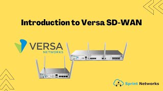 Introduction to Versa SD-WAN