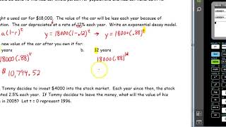 U2D7- Exponential Growth and Decay