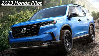 2023 Honda Pilot Revealed Review All Details! All-New Honda Pilot Rugged TrailSport Details