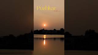 Why not to witness this sunset in Pushkar? #pushkar #travel #shorts #trend #sunset #camelfestival